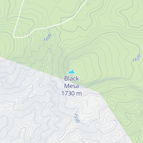 Map of Black Mesa