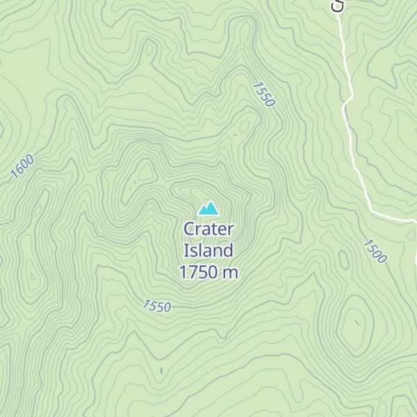 Map of Crater Island
