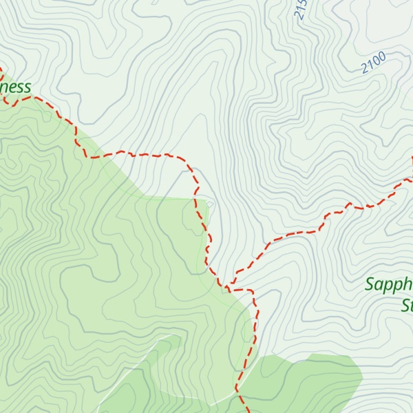 Map of Signal Rock