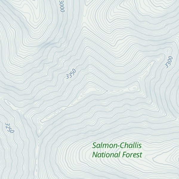 Map of Doublespring Peak
