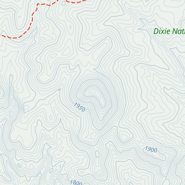 Map of Windy Peak