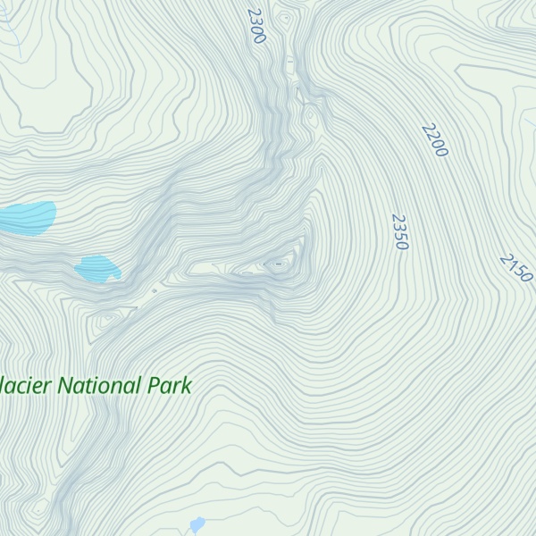 Map of Miche Wabun Peak