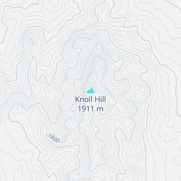 Map of Knoll Hill
