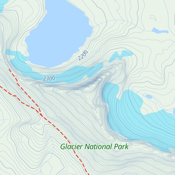 Map of Mount Kipp