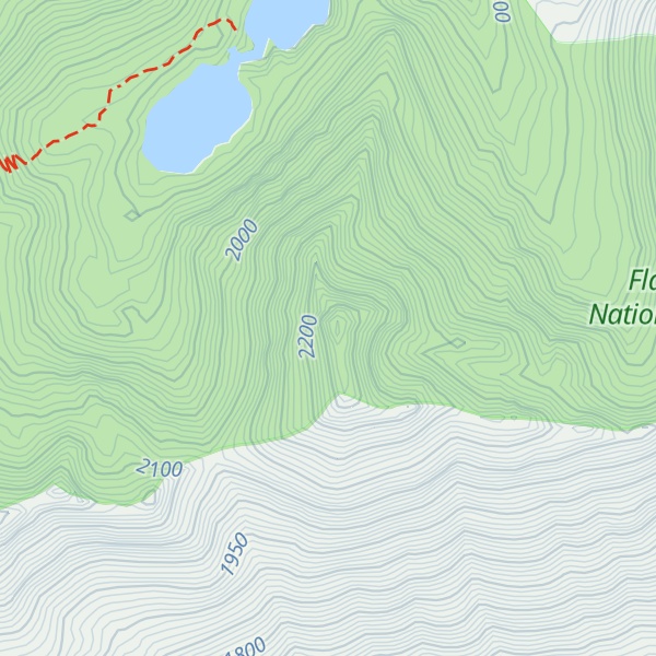 Map of Big Hawk Mountain