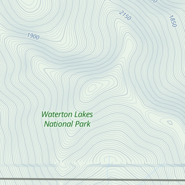 Map of Mount Boswell