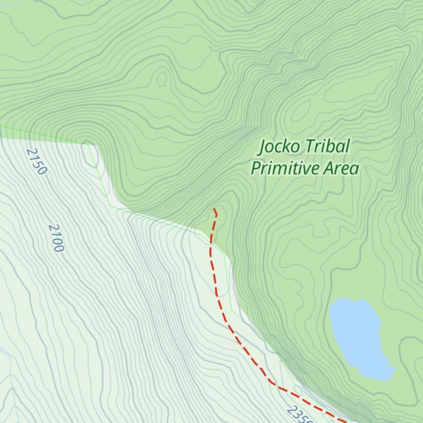 Map of Triangle Peak