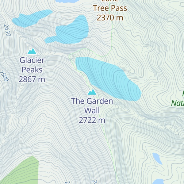 Map of The Garden Wall