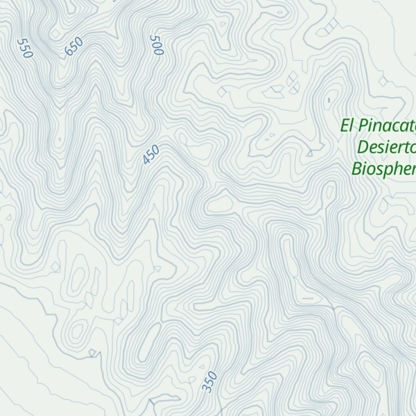 Map of Cerro del Viejo