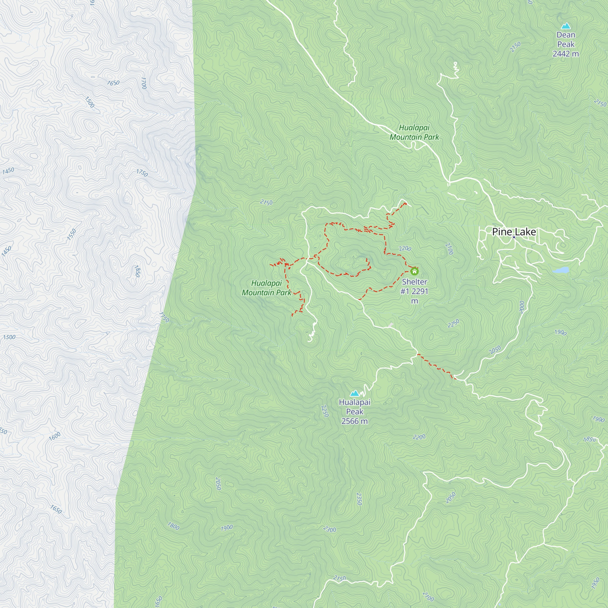 Shelter #2 map