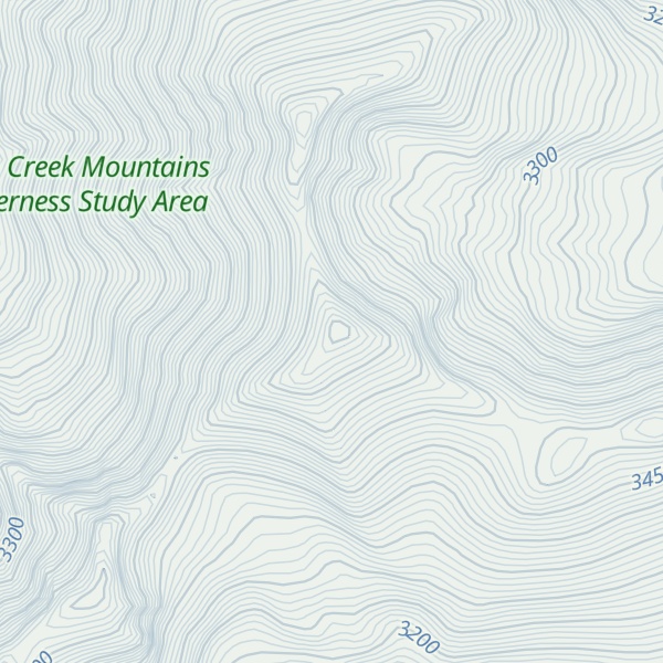 Map of Haystack Peak