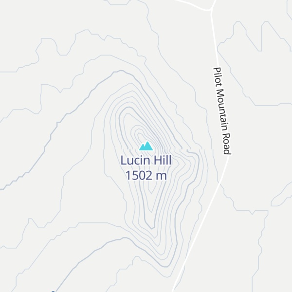 Map of Lucin Hill