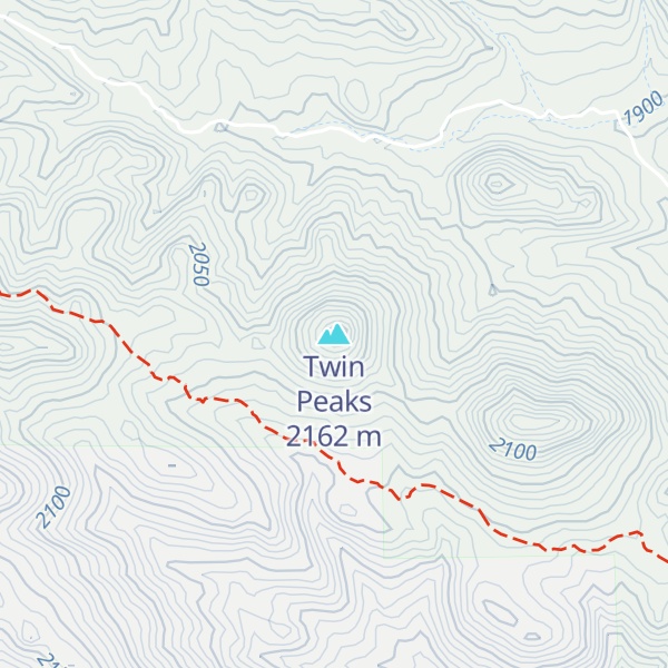 Map of Twin Peaks