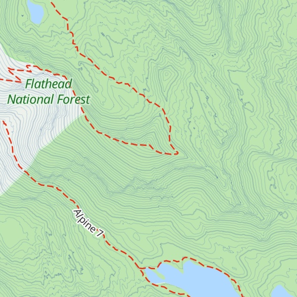 Map of Mount Aeneas
