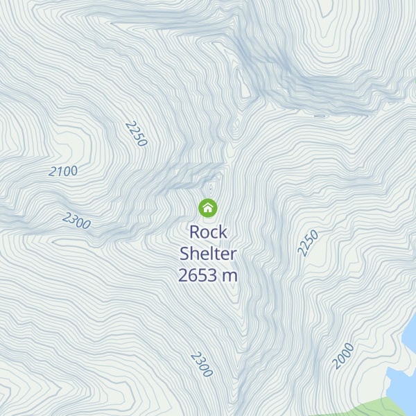 Map of Rock Shelter