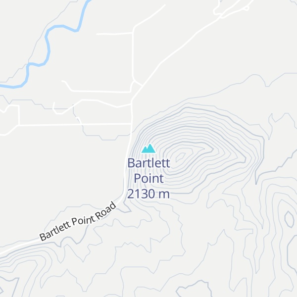 Map of Bartlett Point