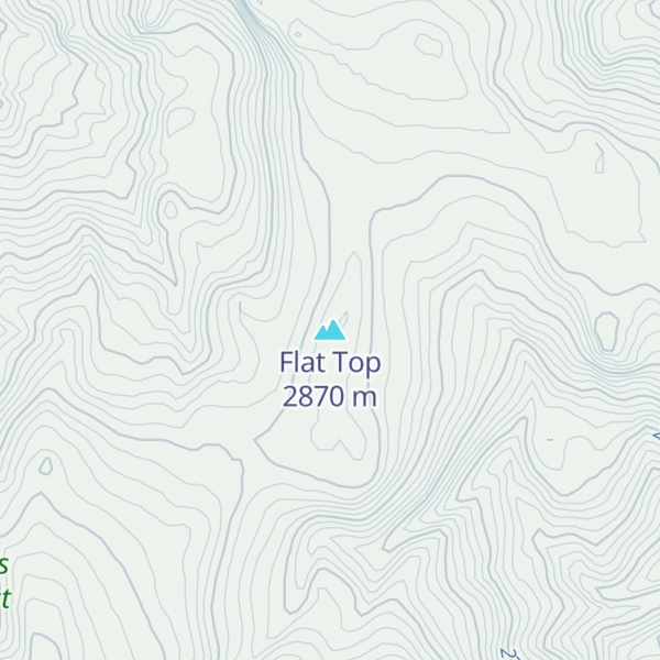 Map of Flat Top