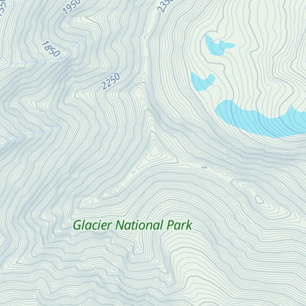 Map of Mount Geduhn
