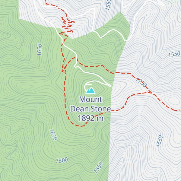 Map of Mount Dean Stone