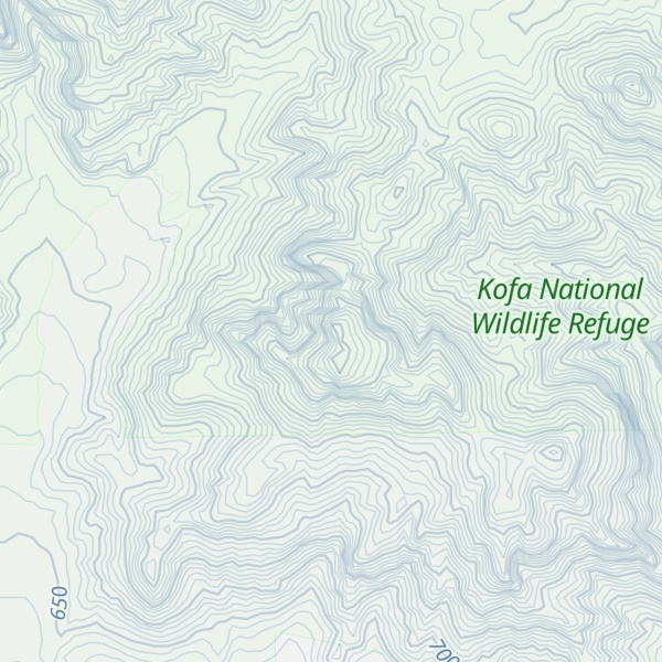 Map of Polaris Mountain