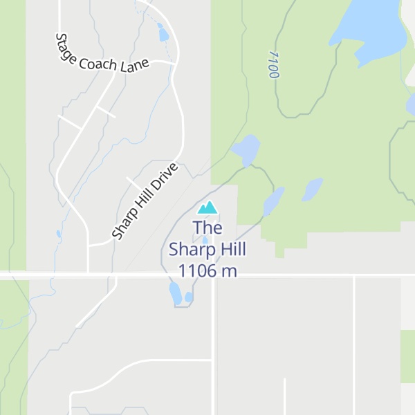Map of The Sharp Hill