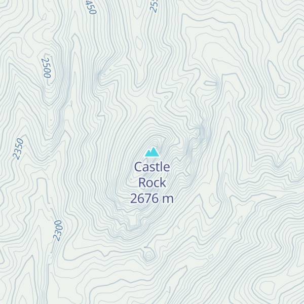 Map of Castle Rock