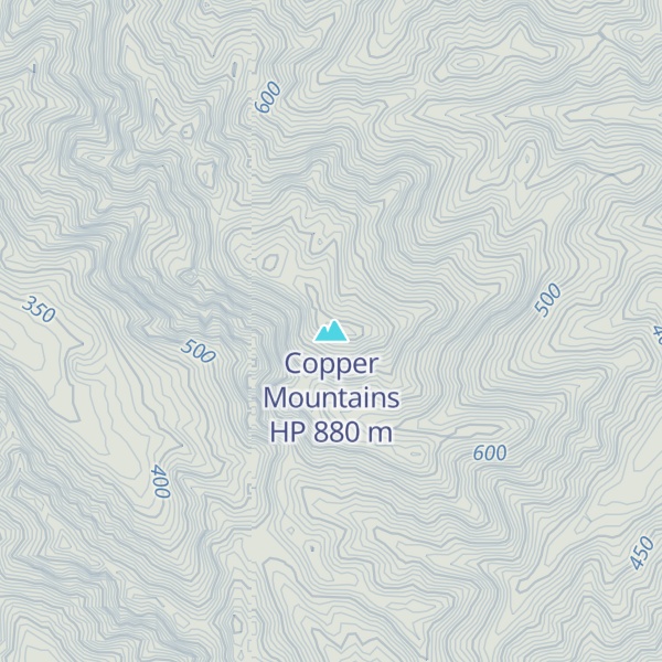 Map of Copper Mountains HP