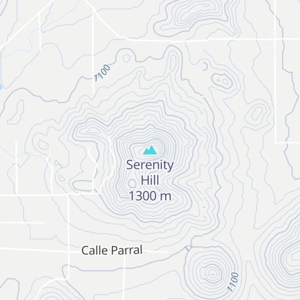Map of Serenity Hill