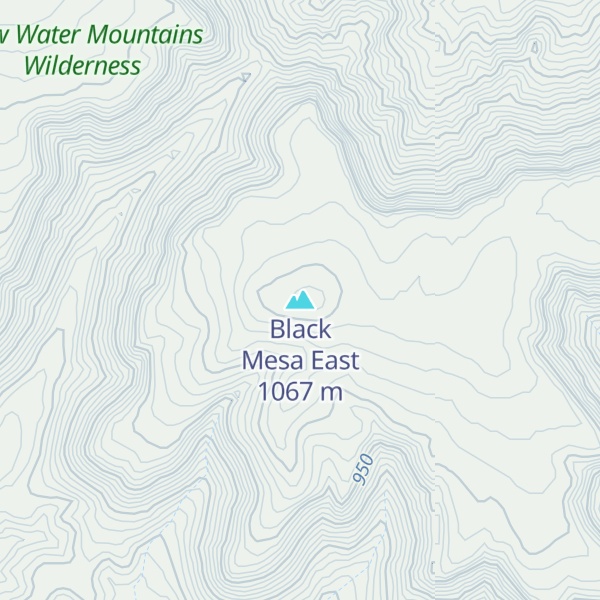 Map of Black Mesa East