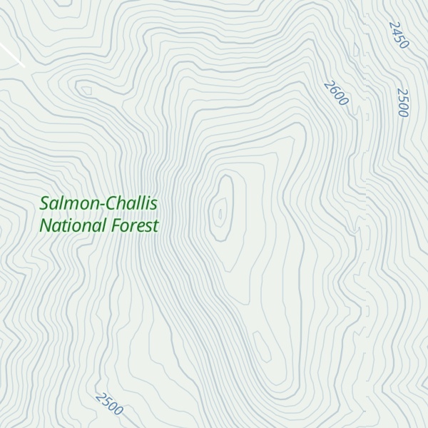 Map of Table Mountain