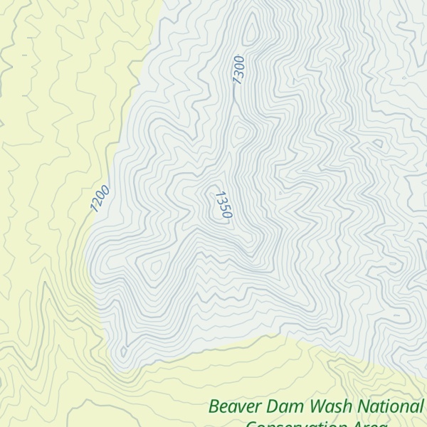 Map of Scarecrow Peak