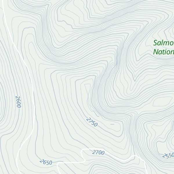 Map of Gutzman Ridge