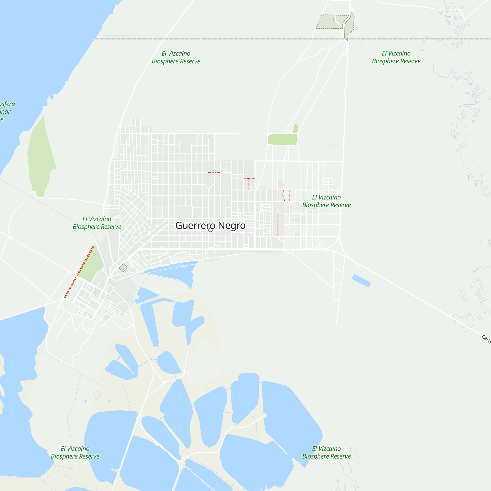 Cabanas Malarrimo map