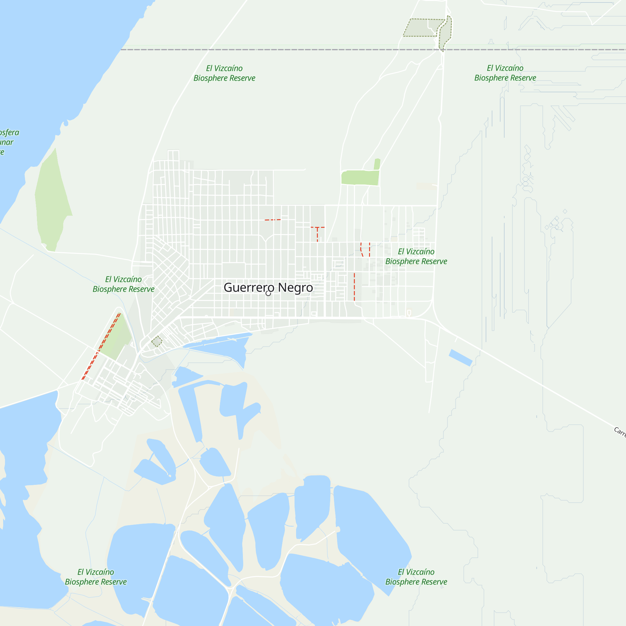 Cabanas Malarrimo map