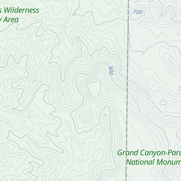 Map of Lava Bed