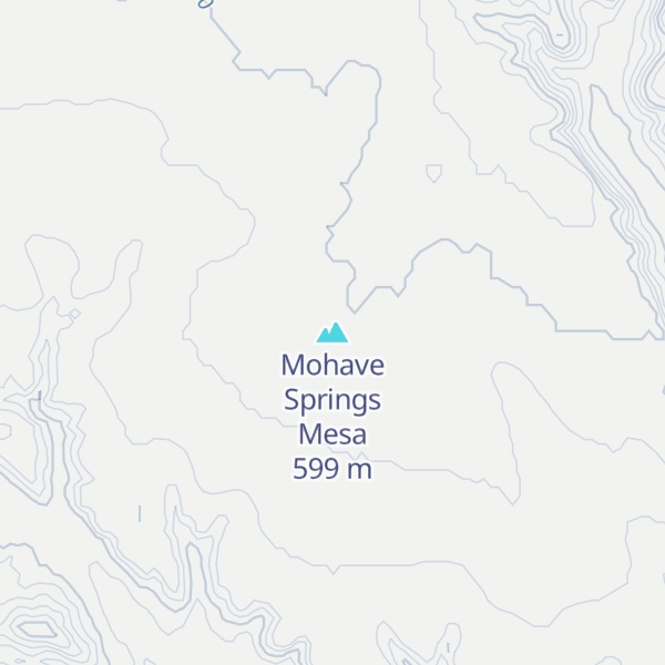 Map of Mohave Springs Mesa