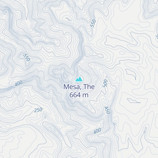 Map of Mesa, The