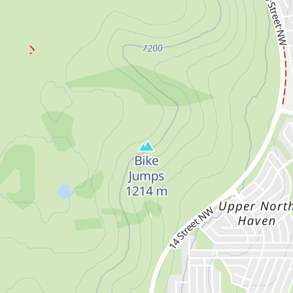 Map of Bike Jumps