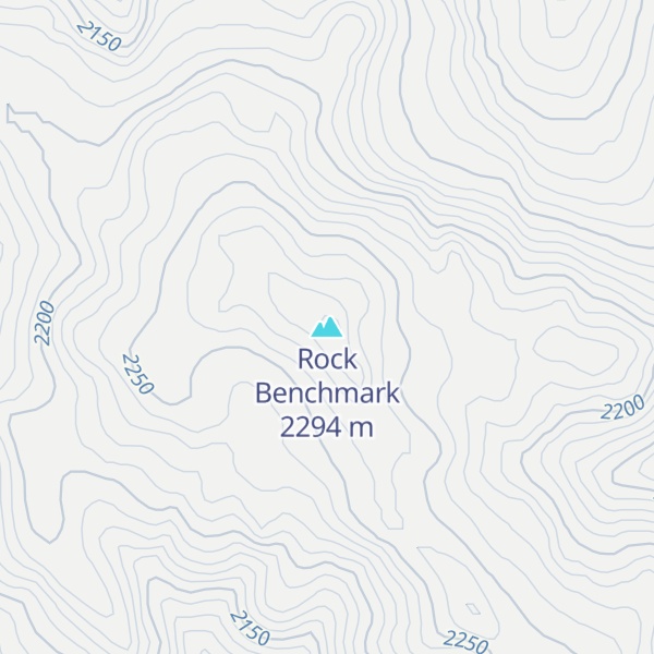 Map of Rock Benchmark