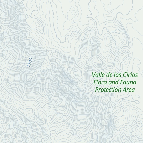 Map of Cerro La Gobernadora