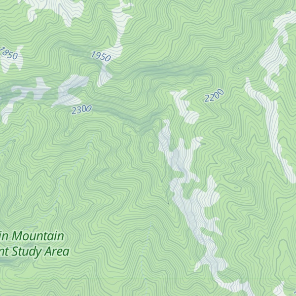 Map of Virgin Peak