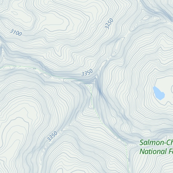 Map of Goat Mountain