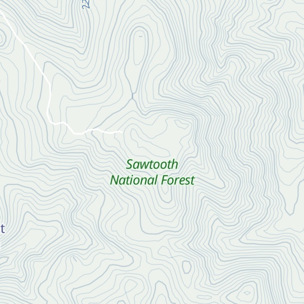 Map of Trout Creek Mountain