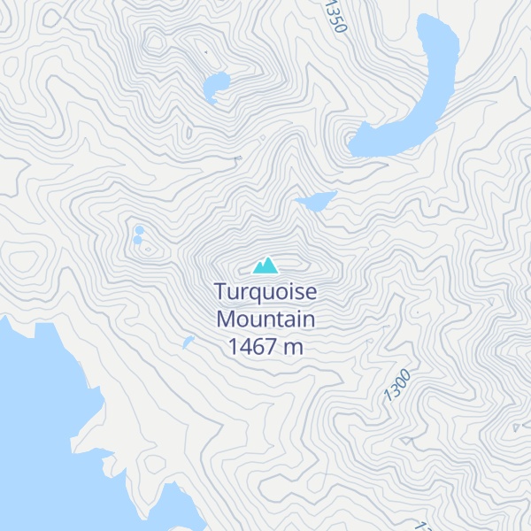 Map of Turquoise Mountain