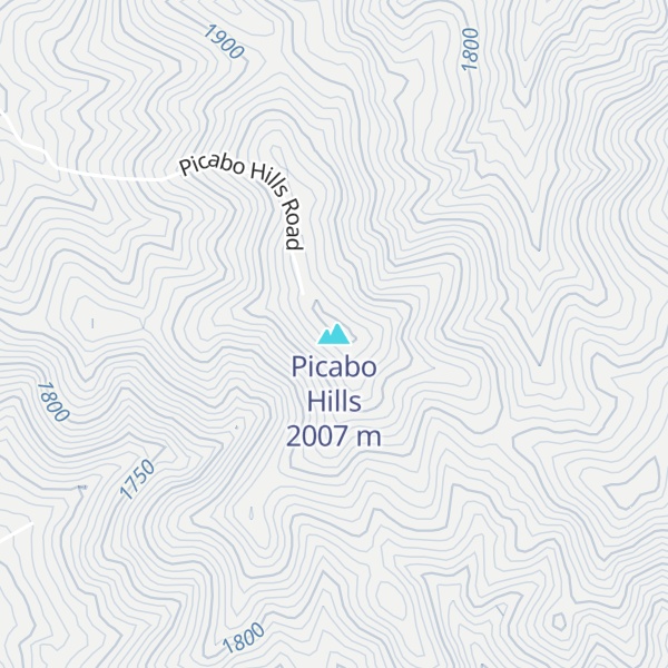 Map of Picabo Hills