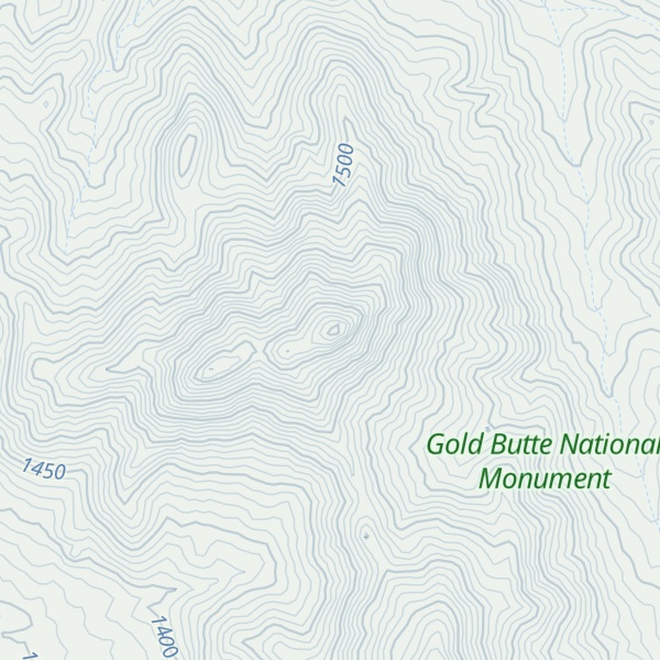 Map of Mica Peak