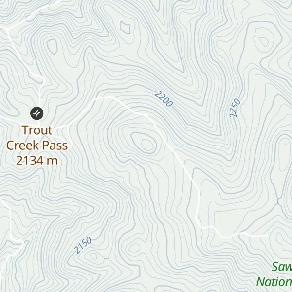 Map of Dads Hump