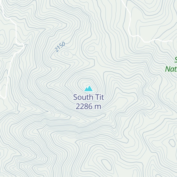 Map of South Tit