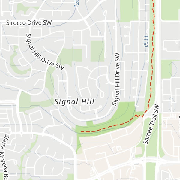 Map of Cairn Hill