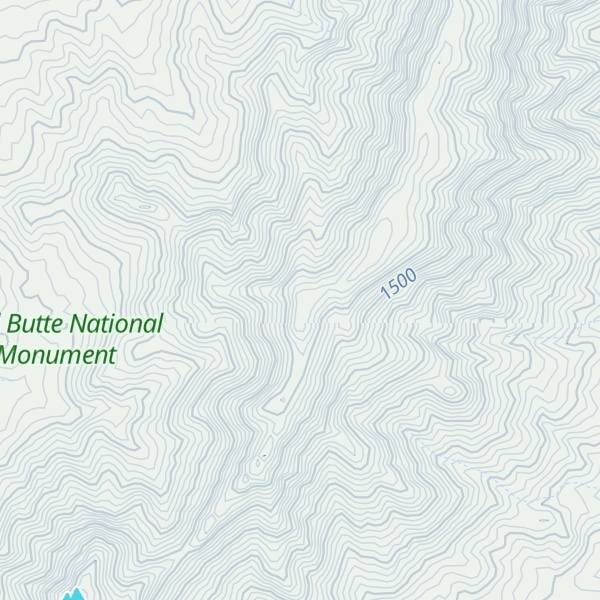 Map of Tramp Ridge